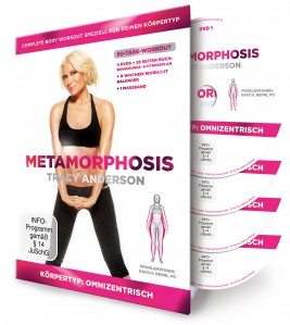 Tracy Anderson Metamorphosis - Buch mit 4 DVDs