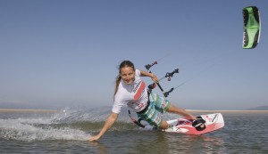 Kristin Boese (GER) startet beim Beetle Kitesurf World Cup 2011