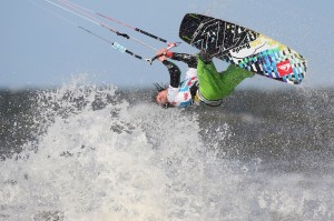 Mario Rodwald (GER) ist in top Form und will beim Beetle Kitesurf World Cup in St. Peter-Ording ganz nach vorn