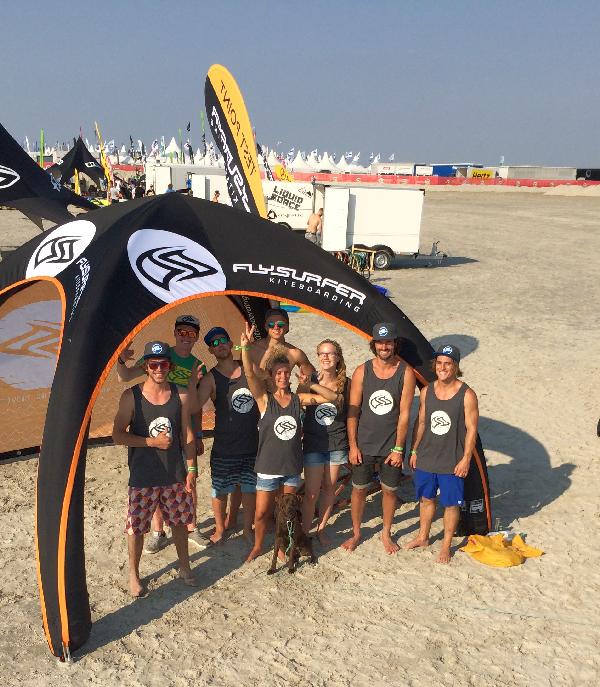 Flysurfer-Crew @ Pringles Kitesurf World Cup 2015